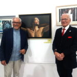 HUGO LAZZARINI. PREMIACION EN EL SALON DE CERES